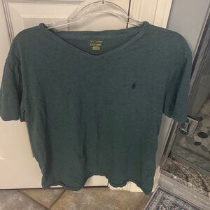 Polo by Ralph Lauren Teal Crew Neck Shirt